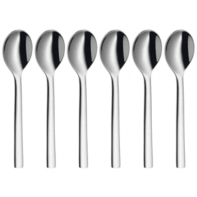 Imagen de WMF Nuova Set 6 cucharas café Espresso, cromargan Protect, Color Plateado