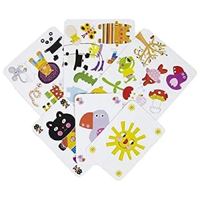 Imagen de Djeco Juego de Cartas Minimatch, Multicolor, M (35175)