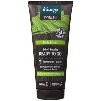 Imagen de Kneipp. Champú/gel de ducha para hombre limón/guaraná 200 ml