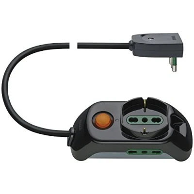 Imagen de Vimar FP00511.L Conector Universal, 2P17/11 y Spb17, 3 m, Color Negro