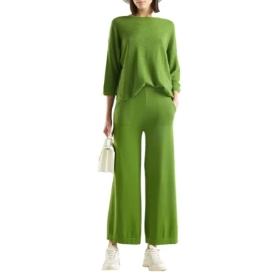 Imagen de United Colors of Benetton Camiseta G/C M/L 105gd105u Suéter, Verde, XS para Mujer