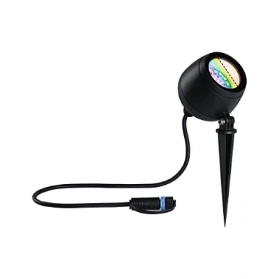 Imagen de Paulmann Plug &amp; Shine foco LED Kikolo punta de tierra, ZigBee, RGBW
