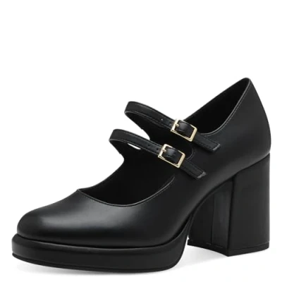 Imagen de MARCO TOZZI Zapatos de tacón para Mujer, Plantilla Feel Me, Forro Interior Suave, 2 24405 42, Bomba, Negro, 41 EU