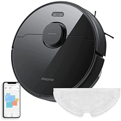 Imagen de Robot aspirador Dreame Dreamebot D9 MAX, 40 W, 0.57 l, 2 h y 30 min, 55 dB(A), Negro