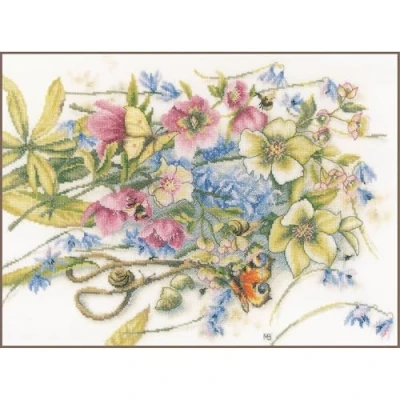 Imagen de Lanarte PN 0186136 Kit de Bordado, Algodón, Small