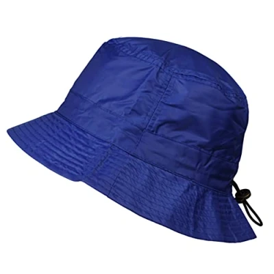 Imagen de TOUTACOO, Gorro para la Lluvia Ajustable Bob, Aspecto de Nylon (030 Azul M L)