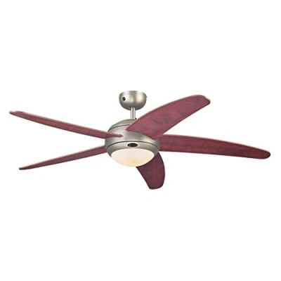 Imagen de Westinghouse Lighting Bendan Ventilador de Techo R7s, 80 W, Aspas Manzano