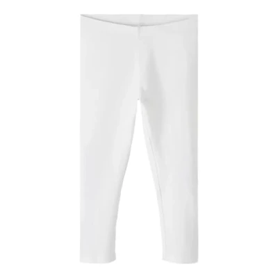 Imagen de NAME IT Nkfvivian Capri Legging FF Noos Leggings, Bright White, 152 para Niñas
