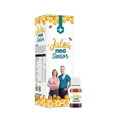 Imagen de NEO Jalea Real Liofilizada Senior 14 Viales Aporta Energía y Vitalidad Con Colágeno, Goji, Selenio Vitaminas B C Refuerza las Defensas Efectos Antioxidantes
