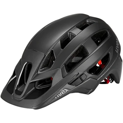 Imagen de uvex finale 2.0, casco MTB seguro unisex, ajuste de talla individualizado, luz LED opcional, black matt, 56 60 cm
