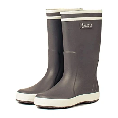 Imagen de Aigle Lolly Pop, Botas de agua para Unisex Niños, Gris (Charcoal), 25 EU