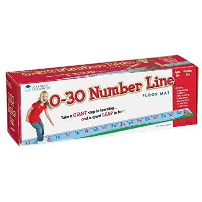 Imagen de Learning Resources 0 30 Number Line Floor Mat