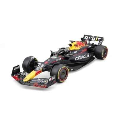 Imagen de BOLID F1 Red Bull Racing RB19 Max Stappen 1:18, modelo BBURAGO 18 18003