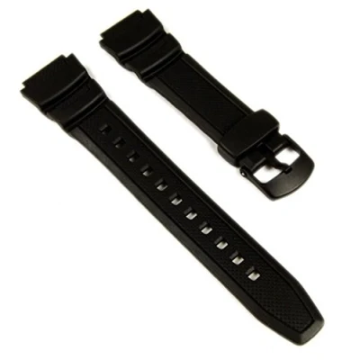 Imagen de Casio 10360831 Correa de Resina para Reloj Hombres, Color Negro (24)