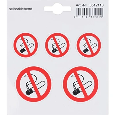 Imagen de Meister Símbolo adhesivo/Pegatina/Señalización/Rótulo informativo/Placa para puerta/Señal de prohibición/Cartel advertencia/Rotulación territorios y comercial, 512110