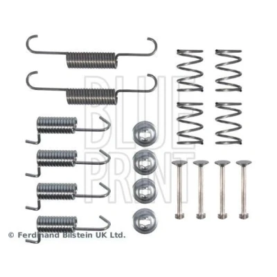 Imagen de BLUE PRINT ADBP410072 Juego de accesorios, zapatas freno Eje trasero SUBARU: Forester I, II