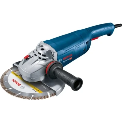 Imagen de Bosch Professional GWS 22 230 J Amoladora angular (2200 W, Ø mm, Soft Start, disco de diamante, en caja)