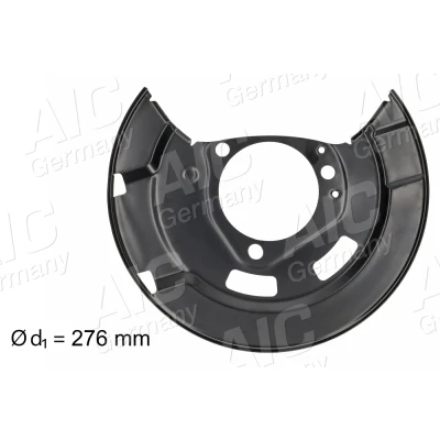 Imagen de AIC 75595 Chapa Protectora de Disco Freno Eje delantero, izquierda