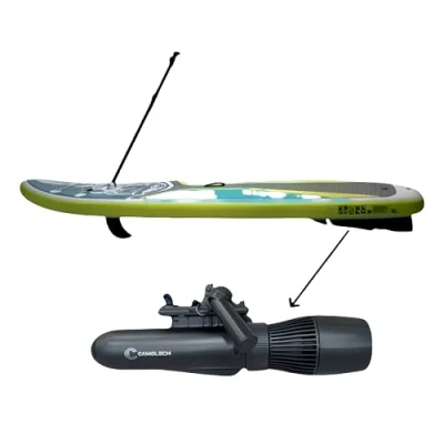 Imagen de Camolech Patinete eléctrico subacuático de 700 W, scooter buceo gratuito 40 m, motor sin escobillas, batería extraíble 60 minutos, agua para piscina (700 16000 mAh)