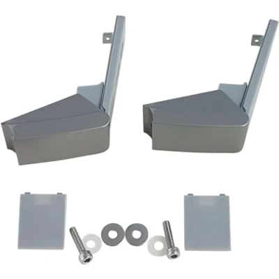 Imagen de Lichtblau 2 bisagras para frigorífico Liebherr repuesto n. 9590124, 9590178, 9590190 I set de charnelas manilla puerta nevera juego reparación congelador