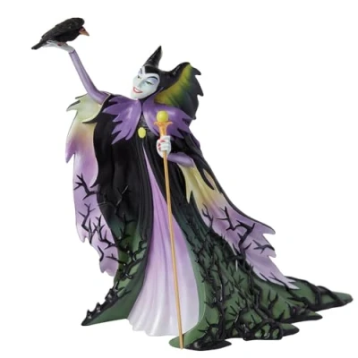 Imagen de Enesco Disney Showcase Figura botánica de Maléfica sosteniendo un bastón, 9.45 Pulgadas, Multicolor