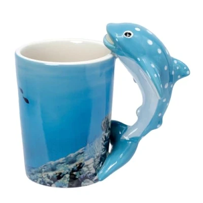 Imagen de Puckator Taza con mango en forma de tiburón ballena