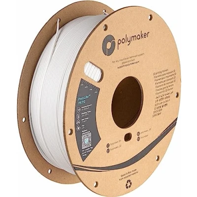 Imagen de Polymaker PolyLite PETG Blanco 1,75mm 1kg