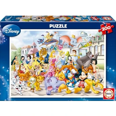 Imagen de Educa Puzzle Infantil con 200 Piezas Cabalgata Disney. Compuesto por Grandes Piezas. Medida aproximada una Vez montado: 40 x 28 cm. A Partir de 6 años (13289)