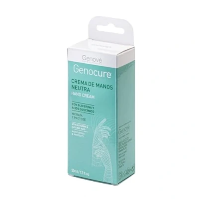 Imagen de GENOCURE Crema de Manos Neutra Hombre y Mujer Protege, Nutre e Hidrata las Pieles Secas Repara Agrietadas 50 ml