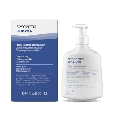 Imagen de SESDERMA Hidraven Crema Espumosa Sin Jabón 300 ml