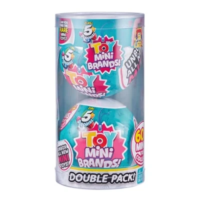 Imagen de BANDAI Überraschungskapseln (2er Pack) 7793 Toy Mini Brands Cápsulas coleccionables (2 Unidades), Individual, Color 2 Pack, Zuru