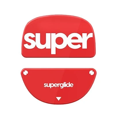 Imagen de Pulsar Gaming Gears Superglide2 Nueva superficie de velocidad controlable, patas ratón más lisas/deslizamientos fabricados con vidrio ultra fuerte, suela lisa y duradera para Vaxee XE Wireless