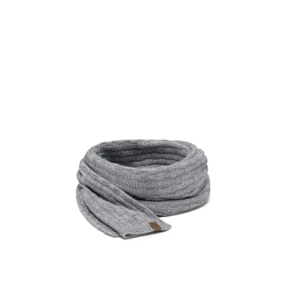 Imagen de Vivisence Bufanda Elegante Para Mujeres De Corte Clásico Y Ajuste Perfecto Hecha Hilo Cálido Ideal Los Días Fríos Diseñada Proteger Del Viento El Frío, Gris,Talla Única