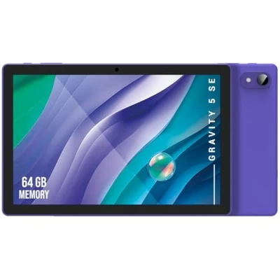 Imagen de SPC Gravity 5 SE Tablet 10 Pulgadas Color Violeta, Pantalla IPS InCell, Octa Core, 5000 mAh, 4GB de RAM, 64GB Almacenamiento Ampliable, Control Parental Google Family Link, Android 13