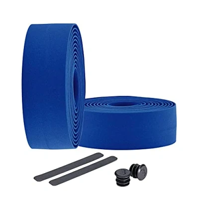 Imagen de BBB Cycling cinta para manillar de bicicletas antideslizante especial ciclismo y urbanas. Incluye acabado tapones manillar. Modelo RaceRibbon BHT 01