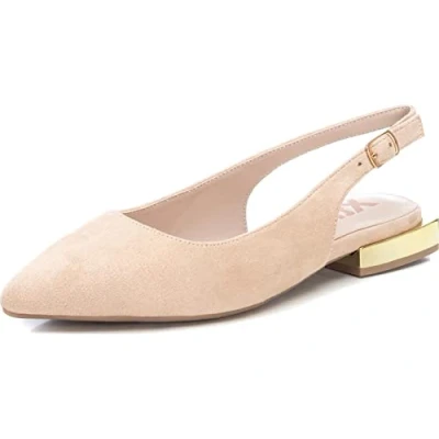 Imagen de XTI Zapato Cierre de Hebilla para Mujer, Color: Marron, Talla: 37