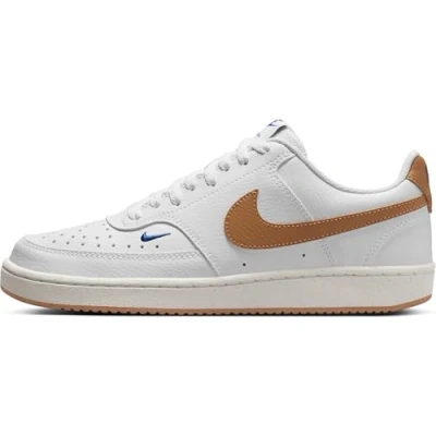 Imagen de NIKE Court Vision Low Next Nature, Sneaker Mujer, White Flax Game Royal Sail, 39 EU