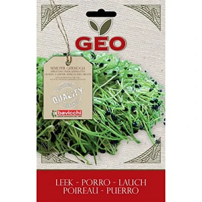 Imagen de Geo Puerro Semillas para germinar, 12.7 x 0.7 20 cm, Color marrón