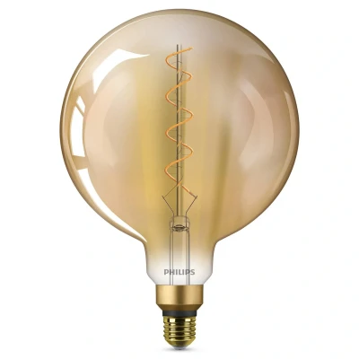 Imagen de Philips E27 G200 grande LED Classic Giant 1.800K oro