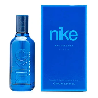 Imagen de Nike Viral Blue 100 ml, Perfume Hombre, Colonia Blue, Perfumada y en Formato Spray, Eau de Toilette Masculina, Fresca e Inolvidable, Cítrica Larga Duración, Man