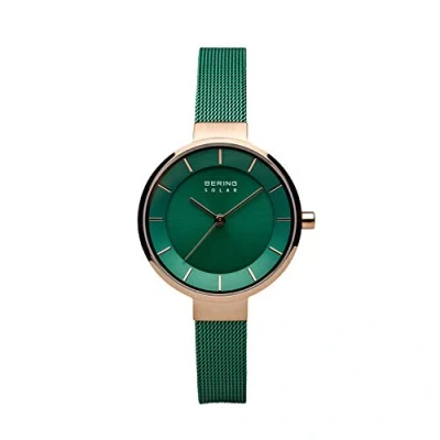 Imagen de BERING Reloj Analógico para Mujer de Energía Solar con Correa en Acero Inoxidable 14631 Charity