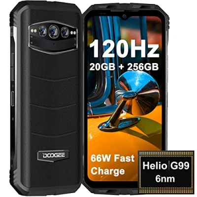 Imagen de DOOGEE S100 Móvil Resistente Agua y Golpes, 20GB+256GB, Helio G99, 108MP+20MP Visión Nocturna Cámara, Android 12, 6.58&quot; FHD+120Hz, 10800mAh, Smartphone Irrompible IP68IP69K, Teléfono Movil Libre NFC