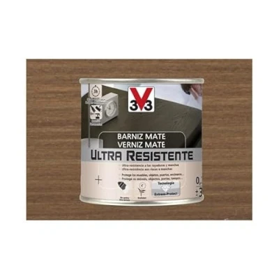 Imagen de BARNIZ INTERIOR ULTRA RESISTENTE MATE 250ML NOGAL