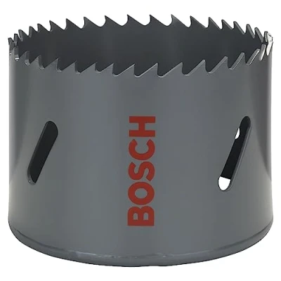 Imagen de Bosch Professional 1x Sierra de corona HSS bimetálica para corte suave (en distintos materiales, Ø 70 mm, accesorios taladro)