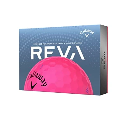 Imagen de Callaway Reva Lady Bola de Golf, Mujeres, Blanco, One Dozen