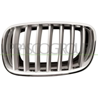 Imagen de PRASCO BM8222014 Parrilla izquierda titanio, cromo BMW: X5