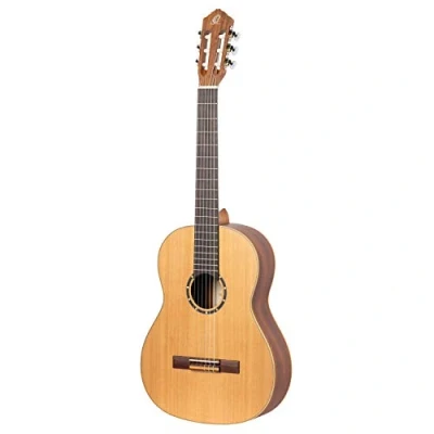 Imagen de Ortega R122L cedro/caoba Izquierda Guitarra Clásica Handed, acabado satinado natural, GIGBAG de lujo