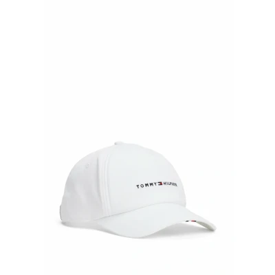 Imagen de Tommy Hilfiger Foundation SOFT 6 Panel Gorra, Talla: One Size, Th optic white