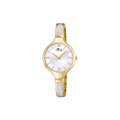 Imagen de LOTUS Reloj Modelo 15823/1 de la colección Excellent, Caja 30 mm Blanco con Correa Acero Bicolor para señora