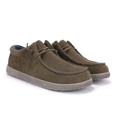 Imagen de Walk in Pitas Wallabi Botines con cordones, Hombre, Talla: 44, Kaki Zapatos